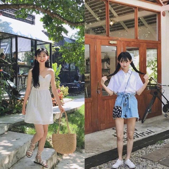 夏天|小个子女生不知道怎么穿？学会这24套夏季穿搭，简单好看还显高