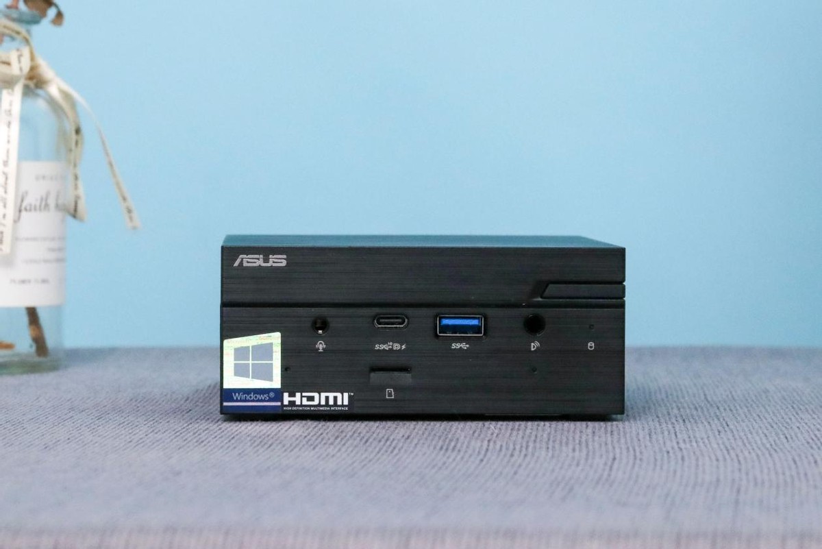 原创巴掌大的锐龙迷你电脑华硕pn51办公不输传统电脑