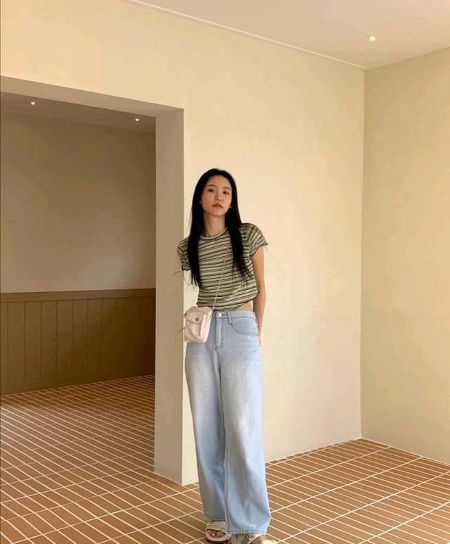 整体|夏天不知道怎么穿？就选牛仔裤来搭配，永不淘汰的时尚最高级
