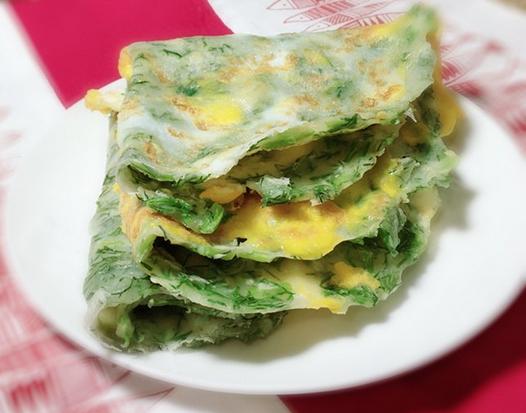 食欲|早餐鸡蛋饼加上这一味料,清香味美口感独特,有促进食欲之功效