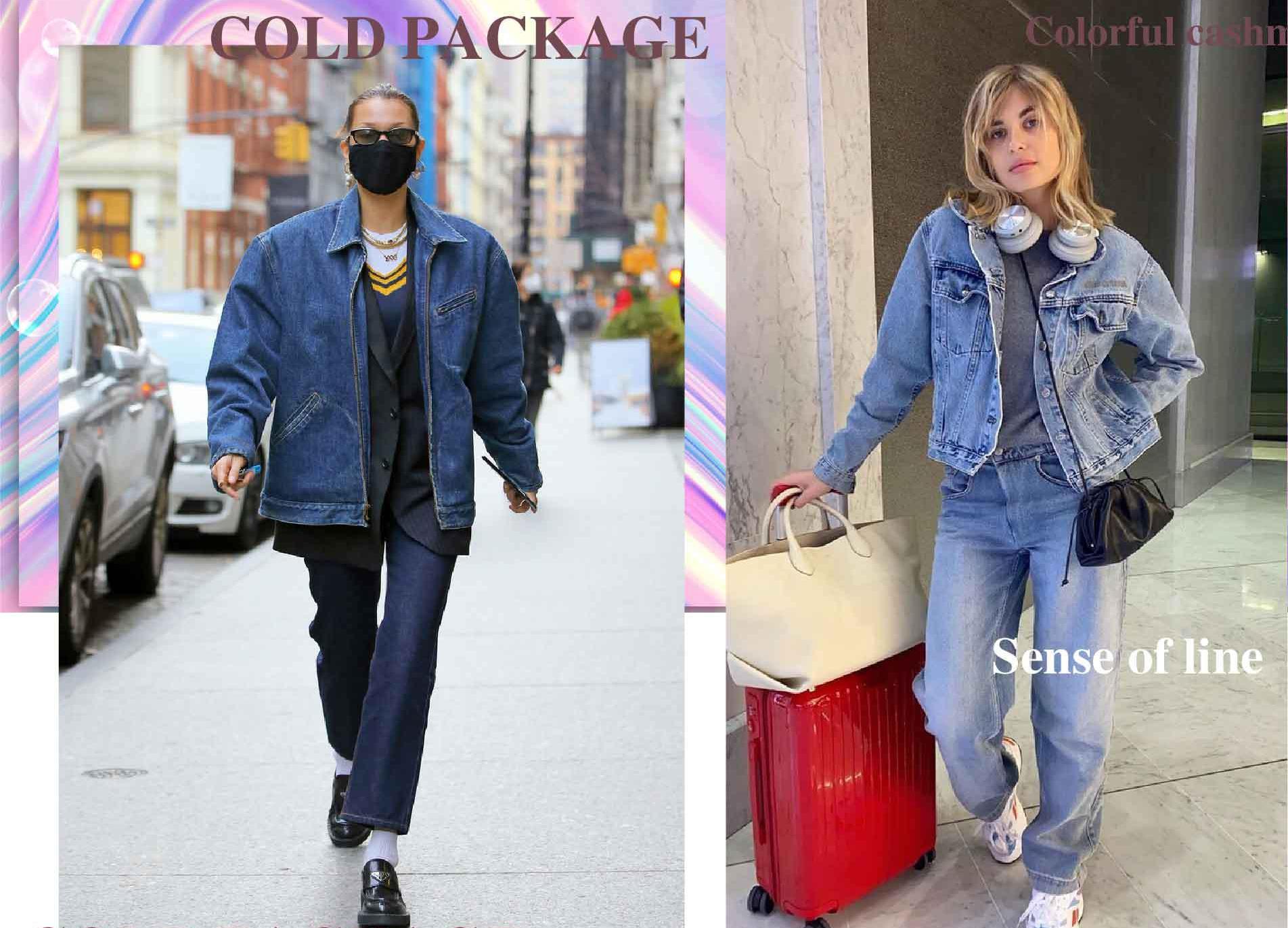 个性|春天不知道穿什么？来件牛仔外套不会错，多种搭配可盐可甜