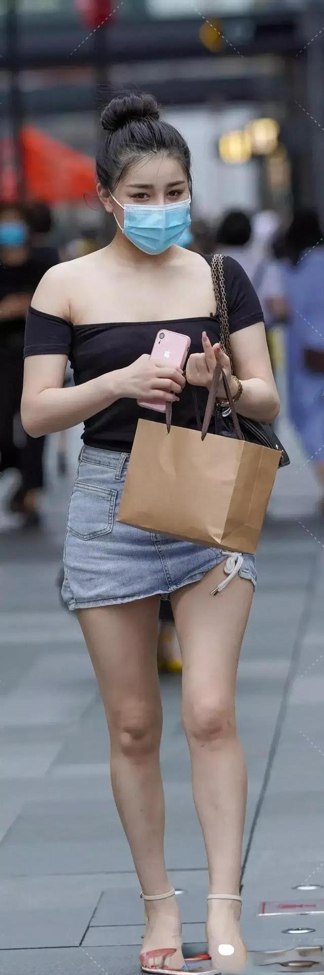 浅色|时髦的打底裤优雅，带来强烈的视觉效果和非凡的气质