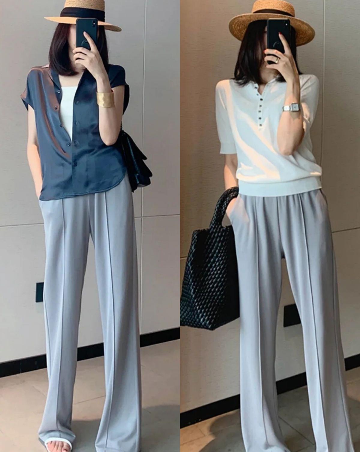 设计|40岁女人别总穿小黑裤，夏季一定要选这5条裤子，舒适优雅又实用