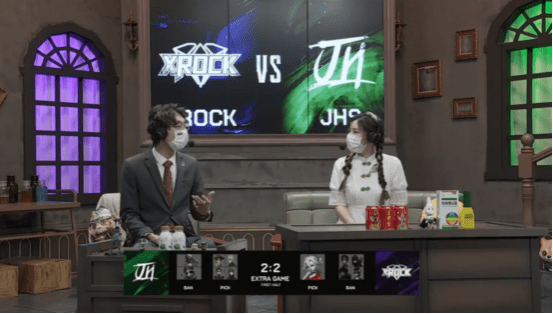平局|第五人格2021IVL夏季赛常规赛 XROCK vs JHS 第四局