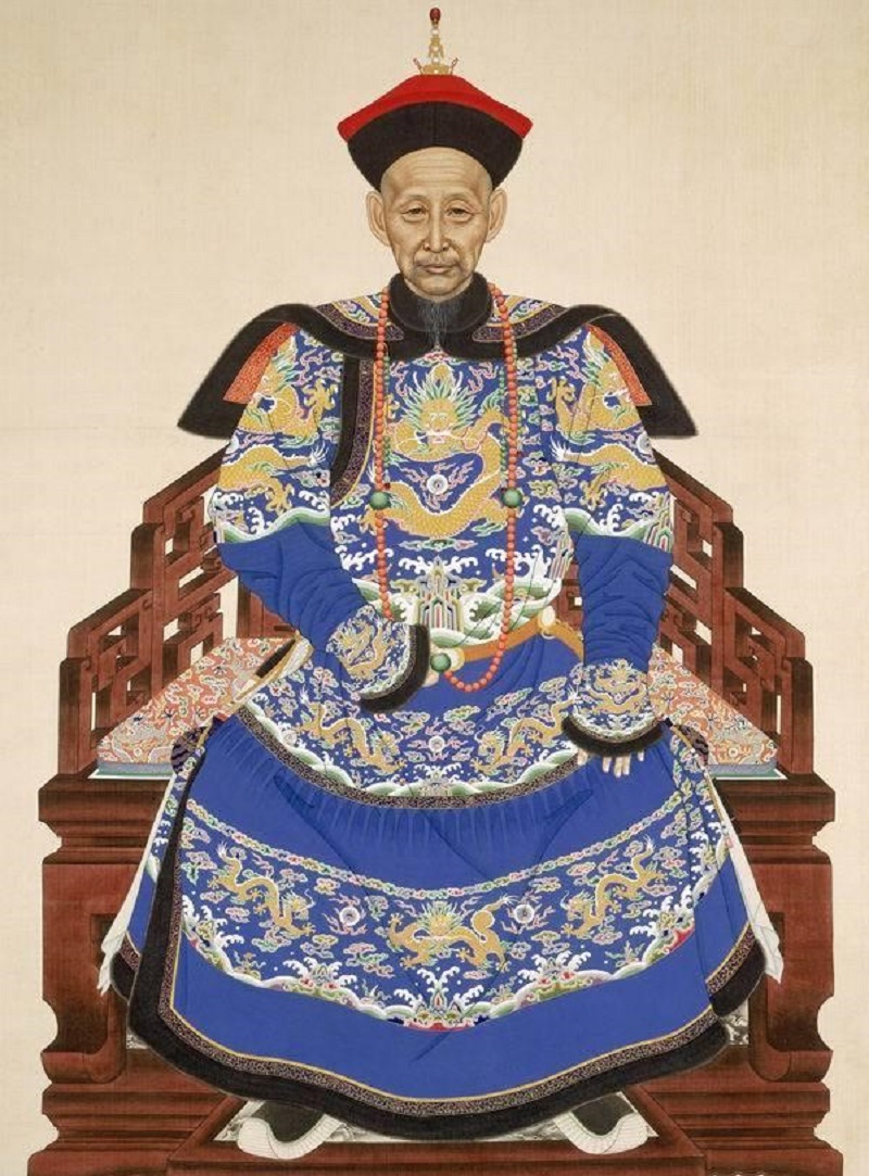 雍正皇帝真人画像图片