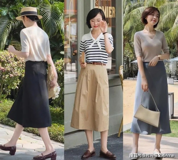 无尽|短袖上衣太适合轻熟女了，优雅和高级感的转换格外自然，超时髦