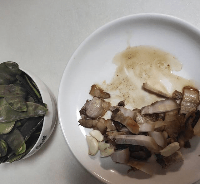 原料|五花肉炒扁豆，簡單家常菜，鮮香下飯