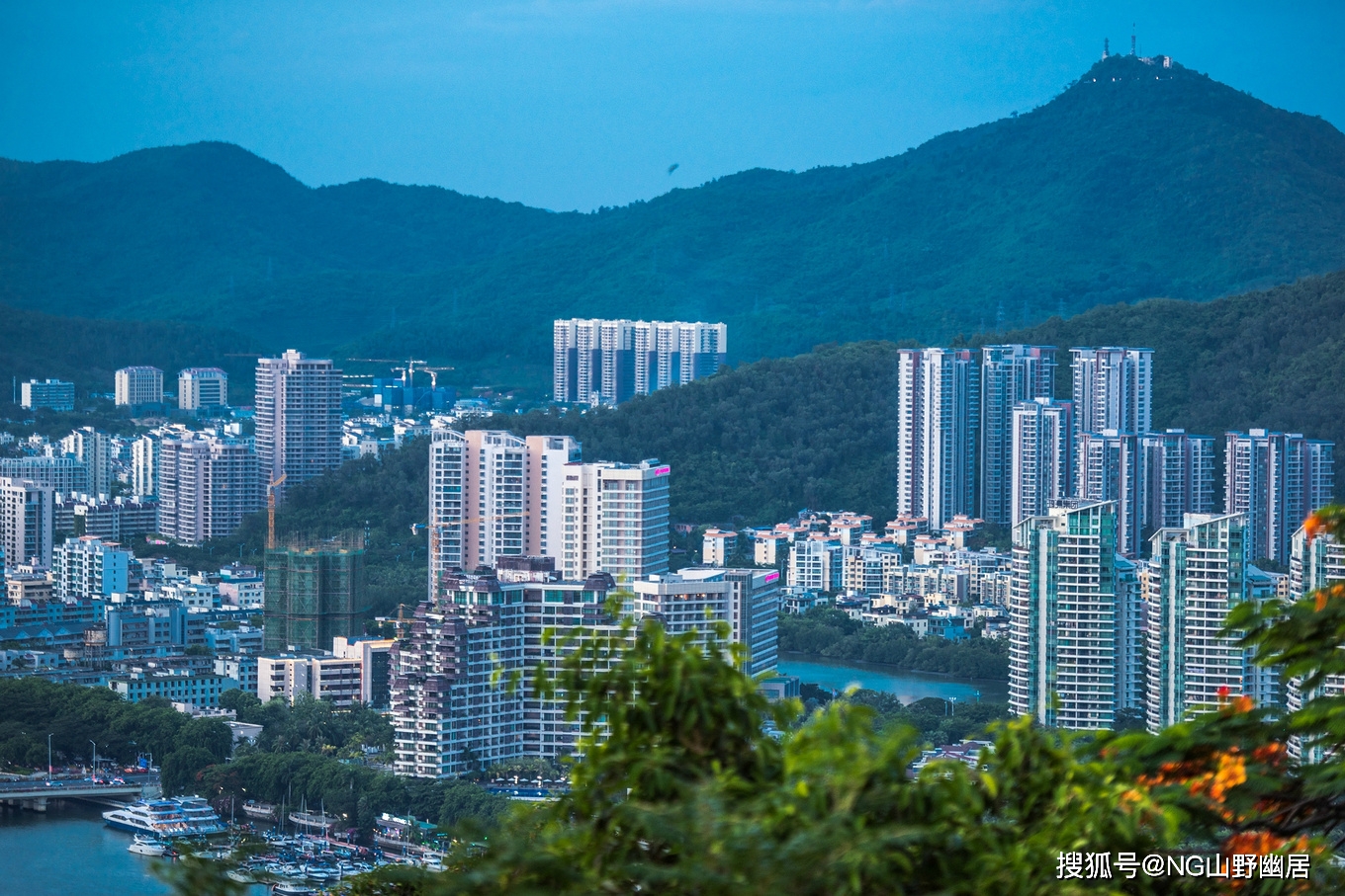 街景|三亚视角最开阔的景区：可俯视全城街景，视野堪比香港太平山！