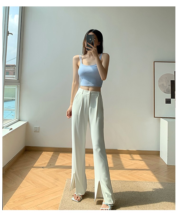 西裤|西裤的魅力不仅因为它的气质感，还因为它百搭显瘦