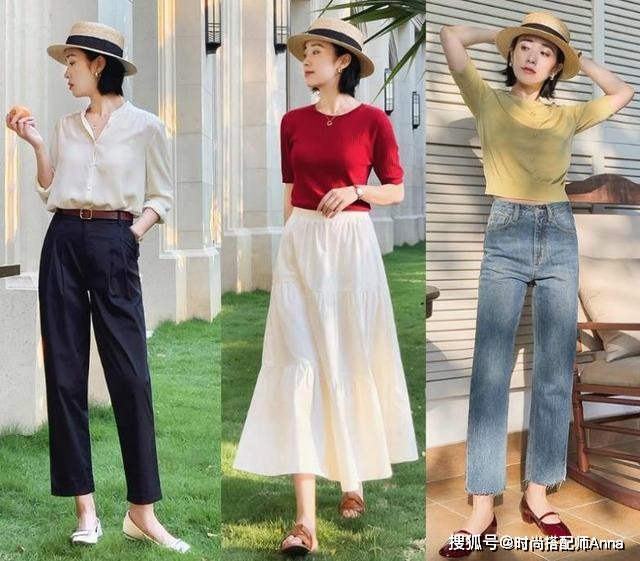 无尽|短袖上衣太适合轻熟女了，优雅和高级感的转换格外自然，超时髦