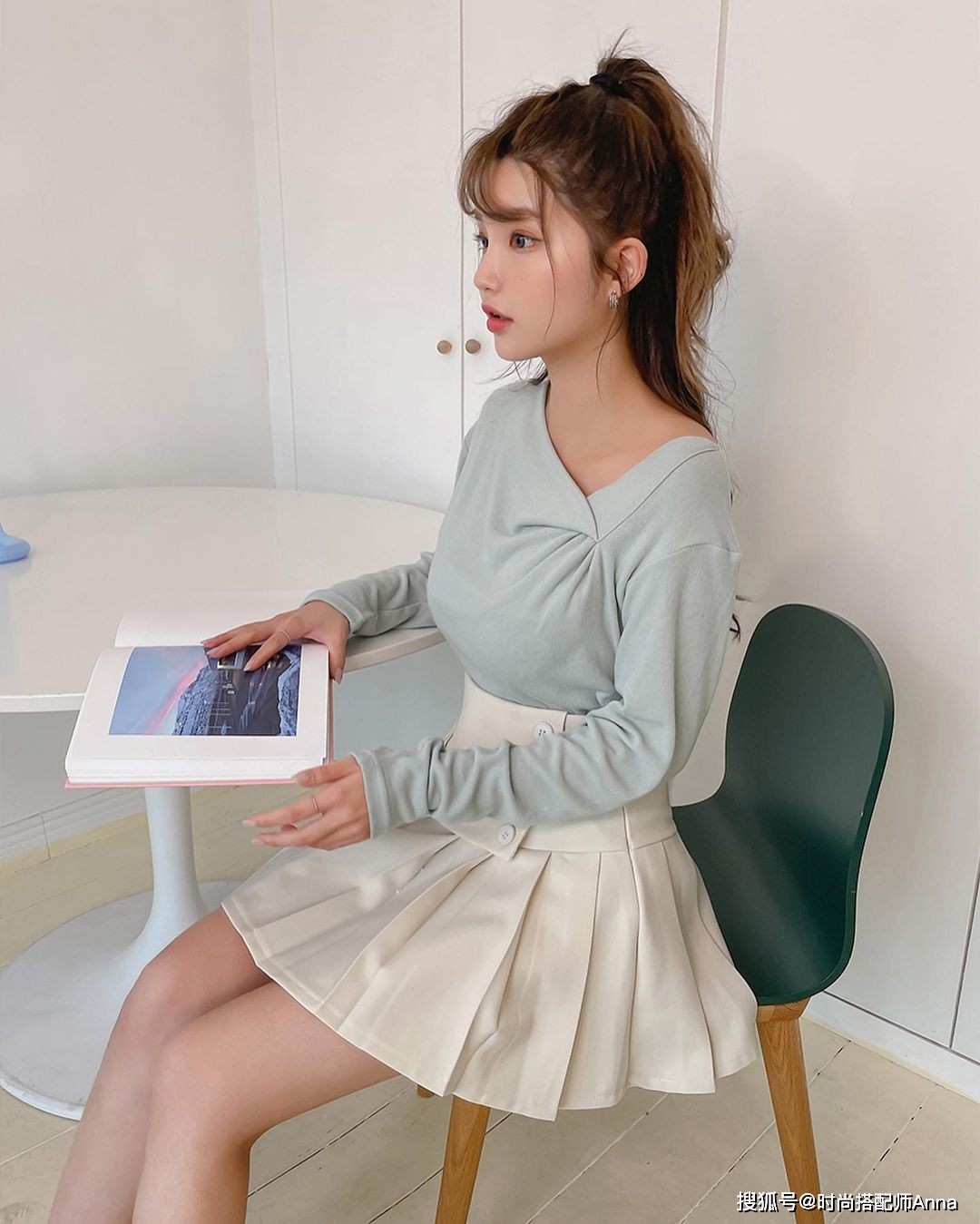 短裙|没有小裙子的夏天是不完整的，清新减龄显腿细，秒变撩人腿精女孩