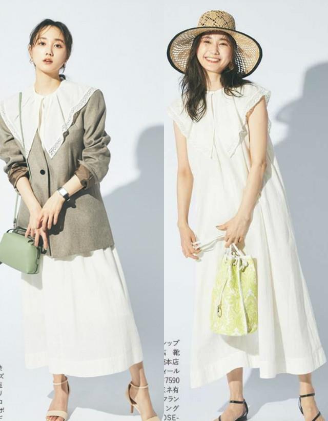 颜色|真正会穿衣的女人，夏天更爱“素色”，这些搭配示范既经典又高级