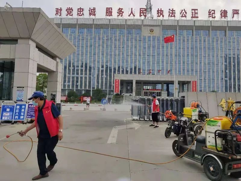 疫情|镇平县开展集中消杀行动 全方位筑牢疫情防线