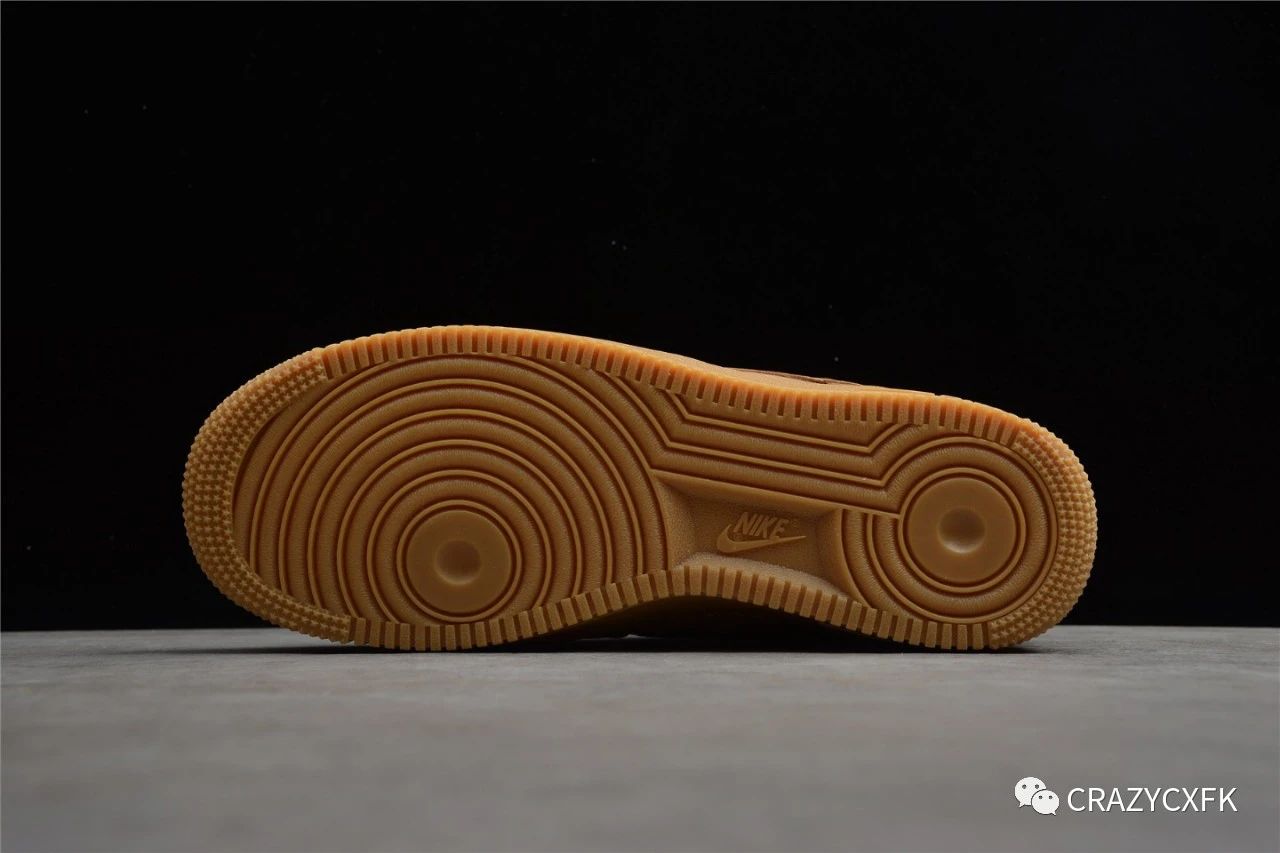 Supreme|耐克 Nike Flax AF1 空军一号 Supreme x Air Force 1 Low 联名小麦低帮板鞋