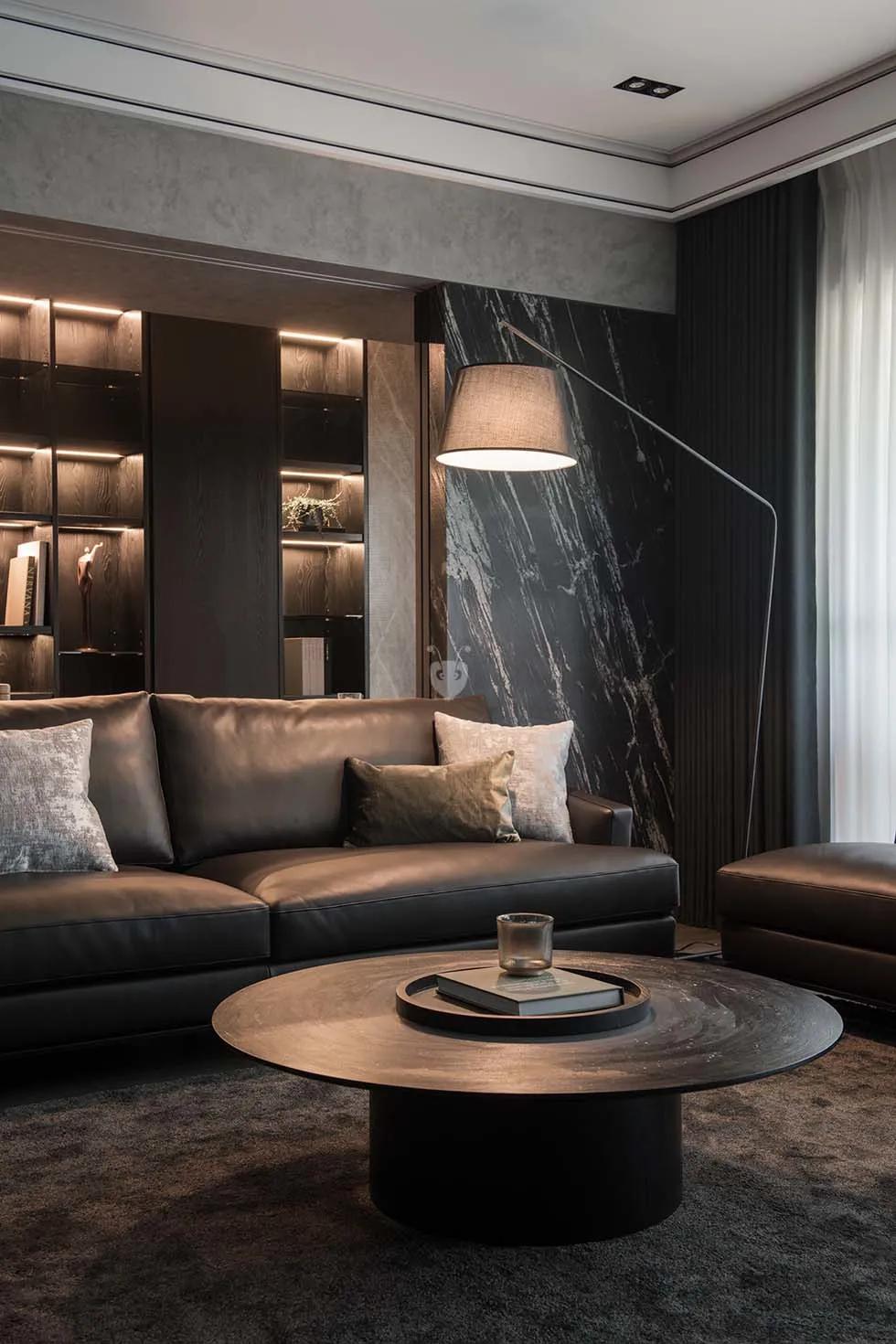 高定完美逆袭大师笔下的台系旋律简奢大宅