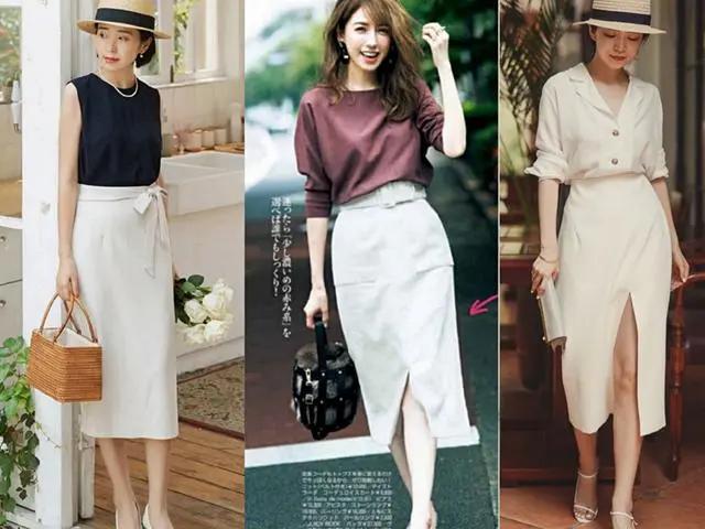 侧线|夏天是穿半身裙的季节，这些实用搭配技巧，穿出优雅与精致感