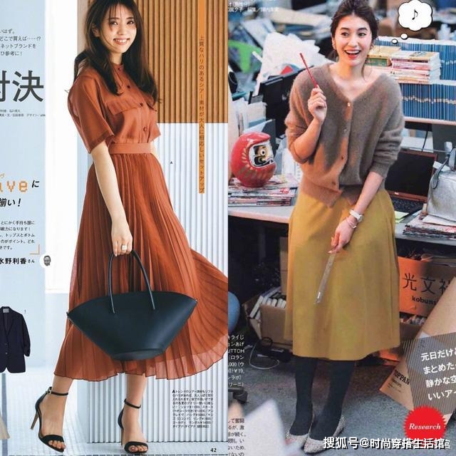 饱和度|秋天少穿黑白灰！今年流行这3个颜色，40岁女人穿时髦减龄很显白