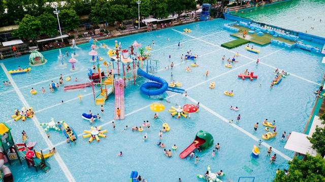 佛山高明这个地方玩水太棒了,用的竟然还是山泉水_水上乐园