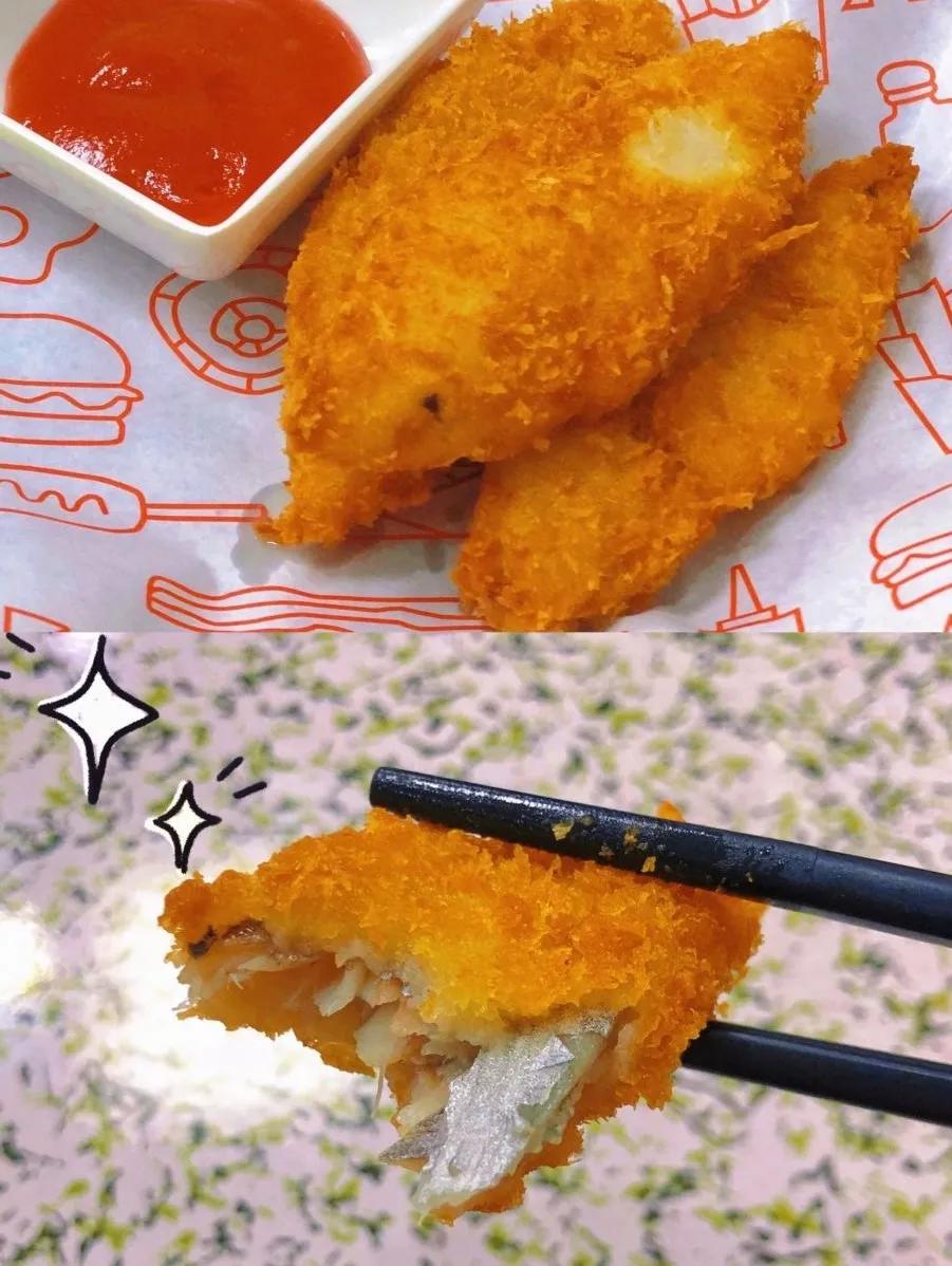 另外一个王牌小吃就是这个 香炸鳕鱼条啦!