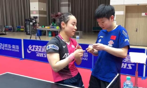 实力|孙颖莎回应伊藤美诚！态度形成鲜明对比，许昕拒绝成水谷隼替身