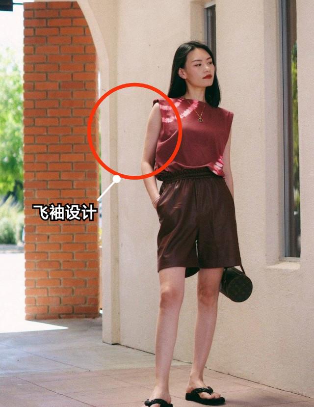 身材|阔腿裤该收一收了！今夏流行：T恤+中裤，气质又显高，适合小个子