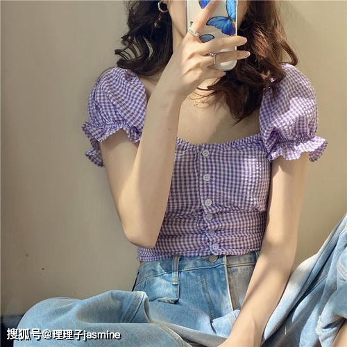 网络|短款上衣怎么穿好看?学会这些穿搭方式,显高显瘦还显年轻!