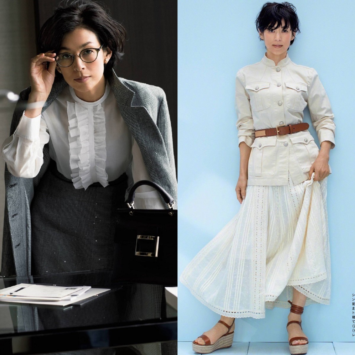 颜色|50岁还没老,穿衣别太老气!