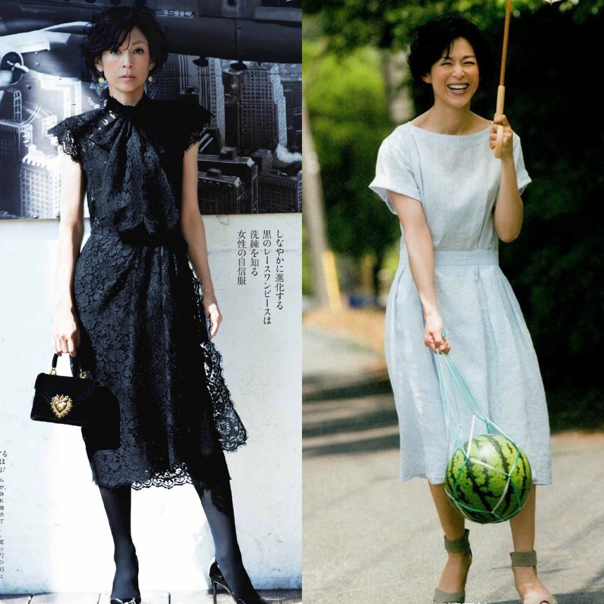 颜色|50岁还没老,穿衣别太老气!