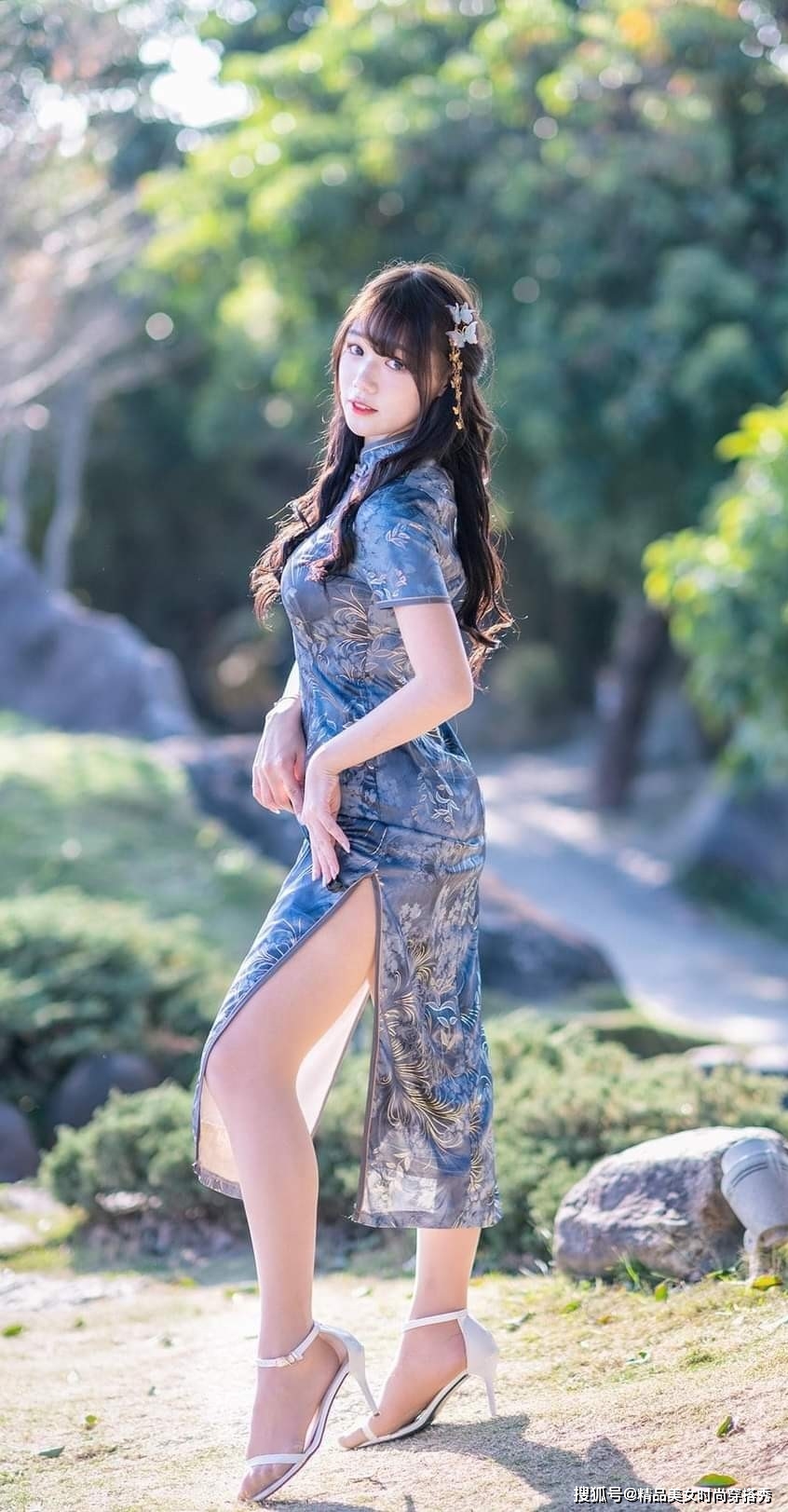 显高|国潮风的掀起，旗袍也受到很多女生的喜爱，能够展示女性的魅力