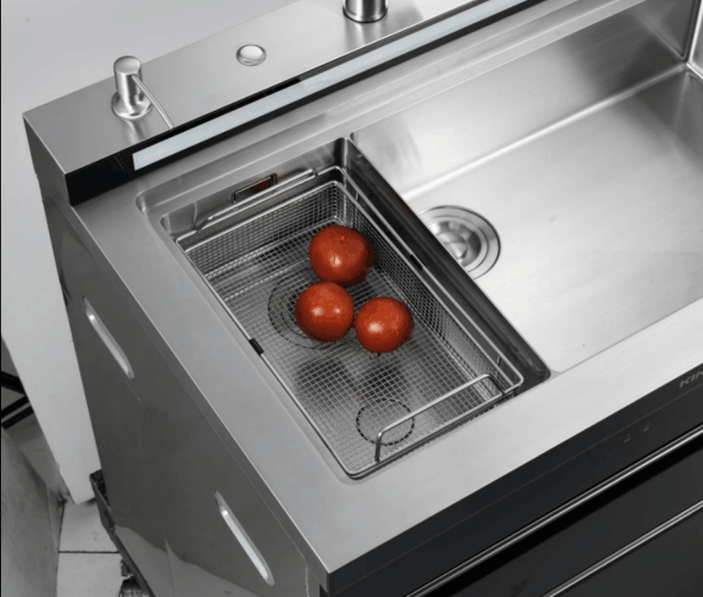 厨房杂乱无章怎么办 金帝集成灶帮你轻松搞定 水槽