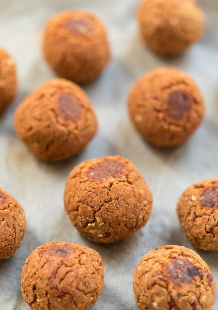 素食|完美的素食肉丸,外酥里柔