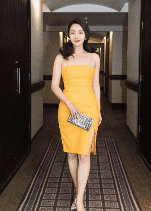 身材|陶虹人到中年好会穿，衬衫配百褶裙好优雅，但丝袜配凉鞋看不懂