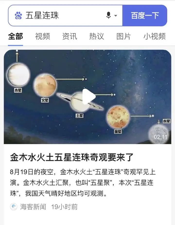 网友|“五星连珠”奇观今晚上演？网友：呜呜呜我会穿越吗