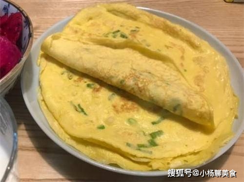 葱花|鸡蛋面粉一拌,教你做最薄的饼,比手抓饼好吃,5元搞定全家早餐