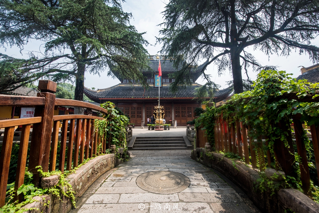 苏州1600年古寺，门票只要1元，吴王宠幸西施的馆娃宫就建在这里