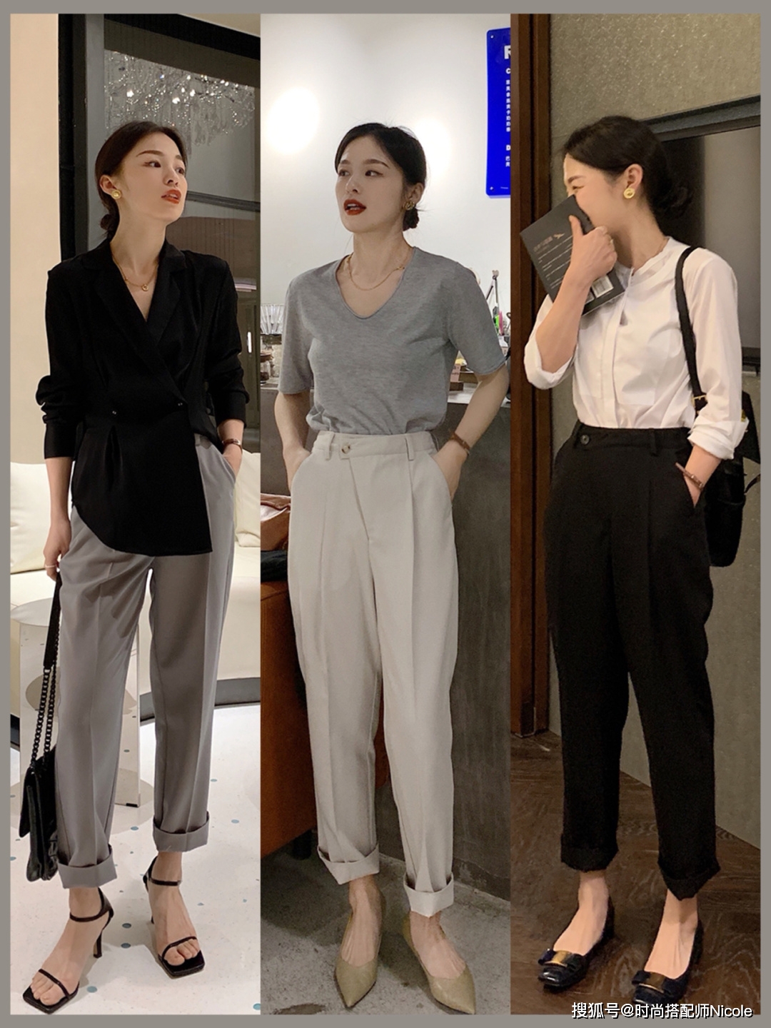 上半身|小个子秋季穿衣难？跟这位158cm博主这样搭，不穿高跟鞋也很显高