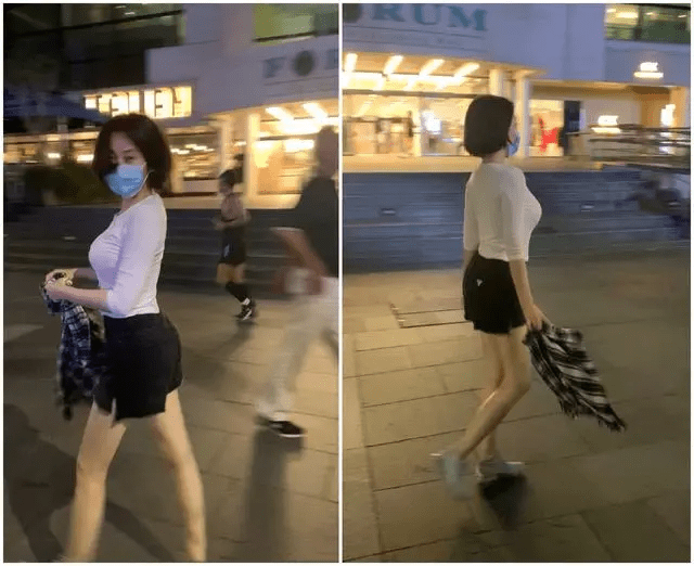 活动|许晴又穿对了，白T配运动短裤夜跑，“沙漏”身材52岁大婶中少见