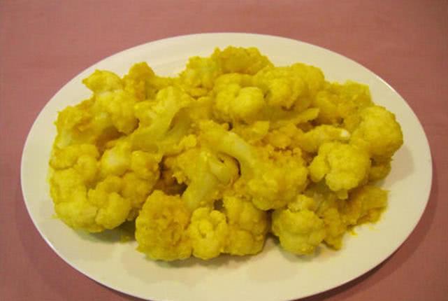 晚餐1道素菜 家人干掉1锅饭 菜花这做法 比红烧肉还下饭 咸蛋