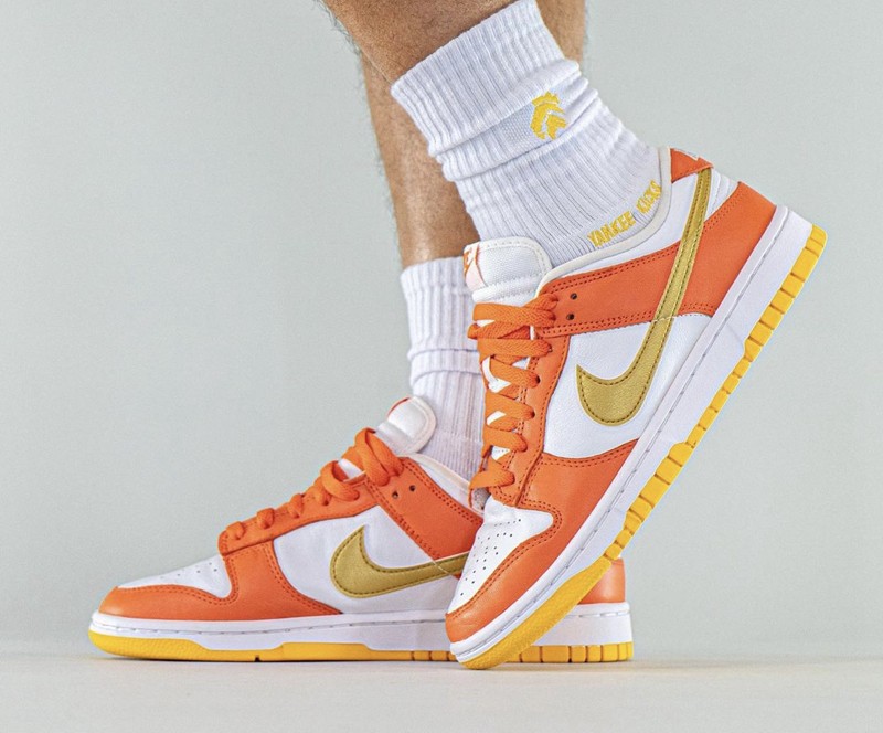 Orange|「金钩雪城」Dunk Low 上脚曝光！传闻即将登场！