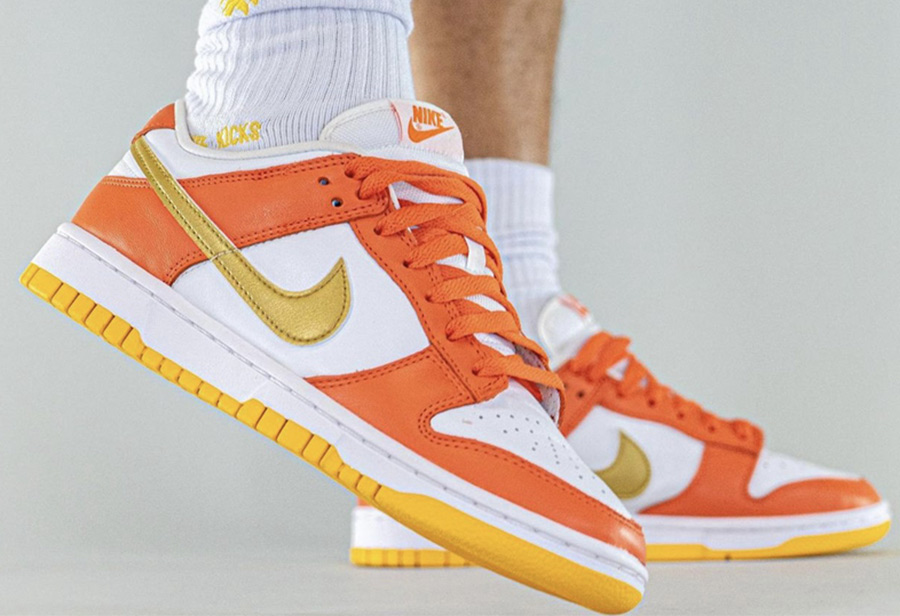 Orange|「金钩雪城」Dunk Low 上脚曝光！传闻即将登场！