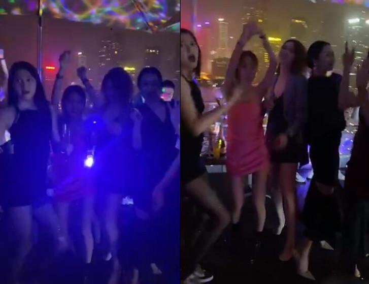 显得|鹿晗也不管管关晓彤，生日穿秀背裙举香槟蹦迪，曼妙身材看着心动