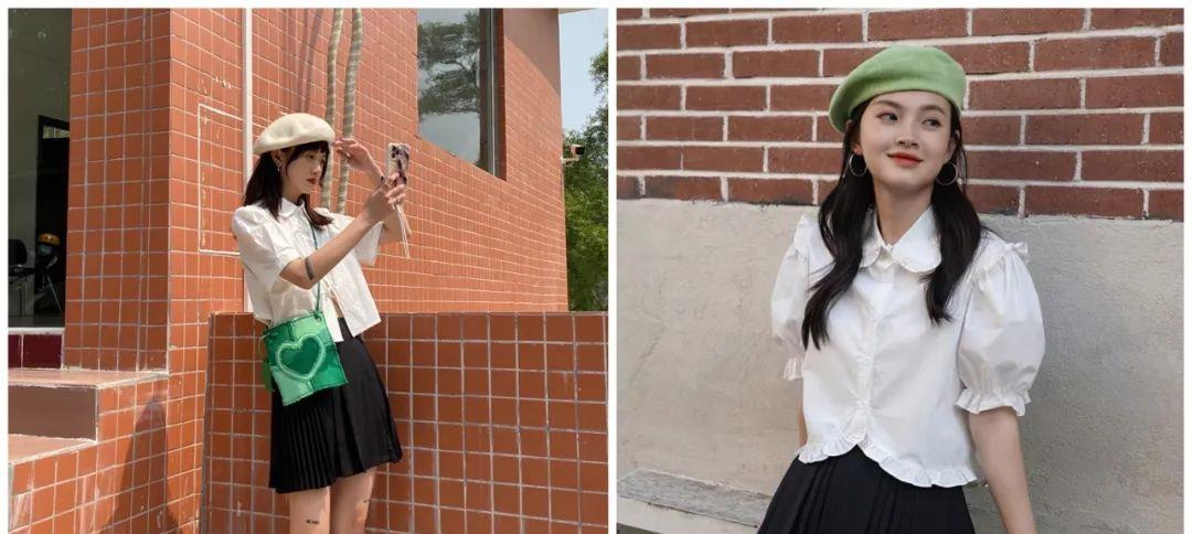 少男少女|烂大街的T恤别再穿了!短袖衬衫才是夏日时髦的好法宝,又甜又酷