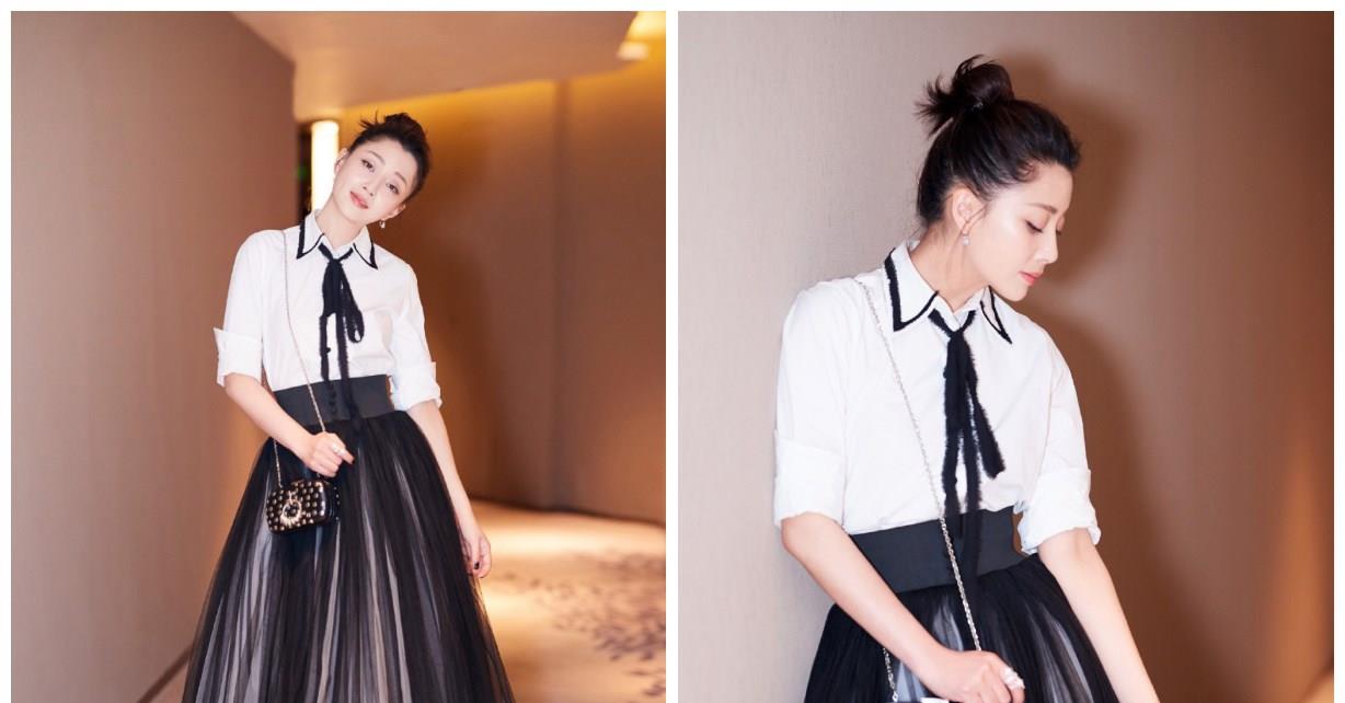 美得|殷桃的颜值真百变,复古造型美得像画中人,摩登又清纯