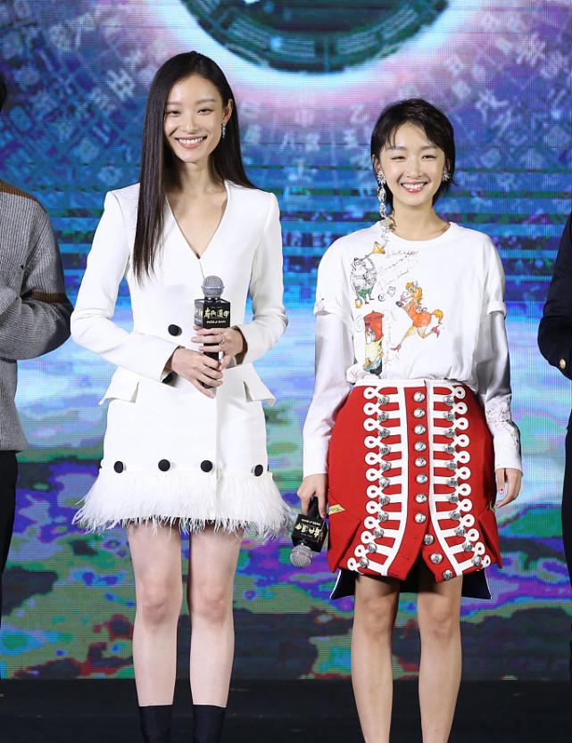 颜色|倪妮的“腰臀比”真让人羡慕，穿着裹身裙好撩人，但看脸却很高贵