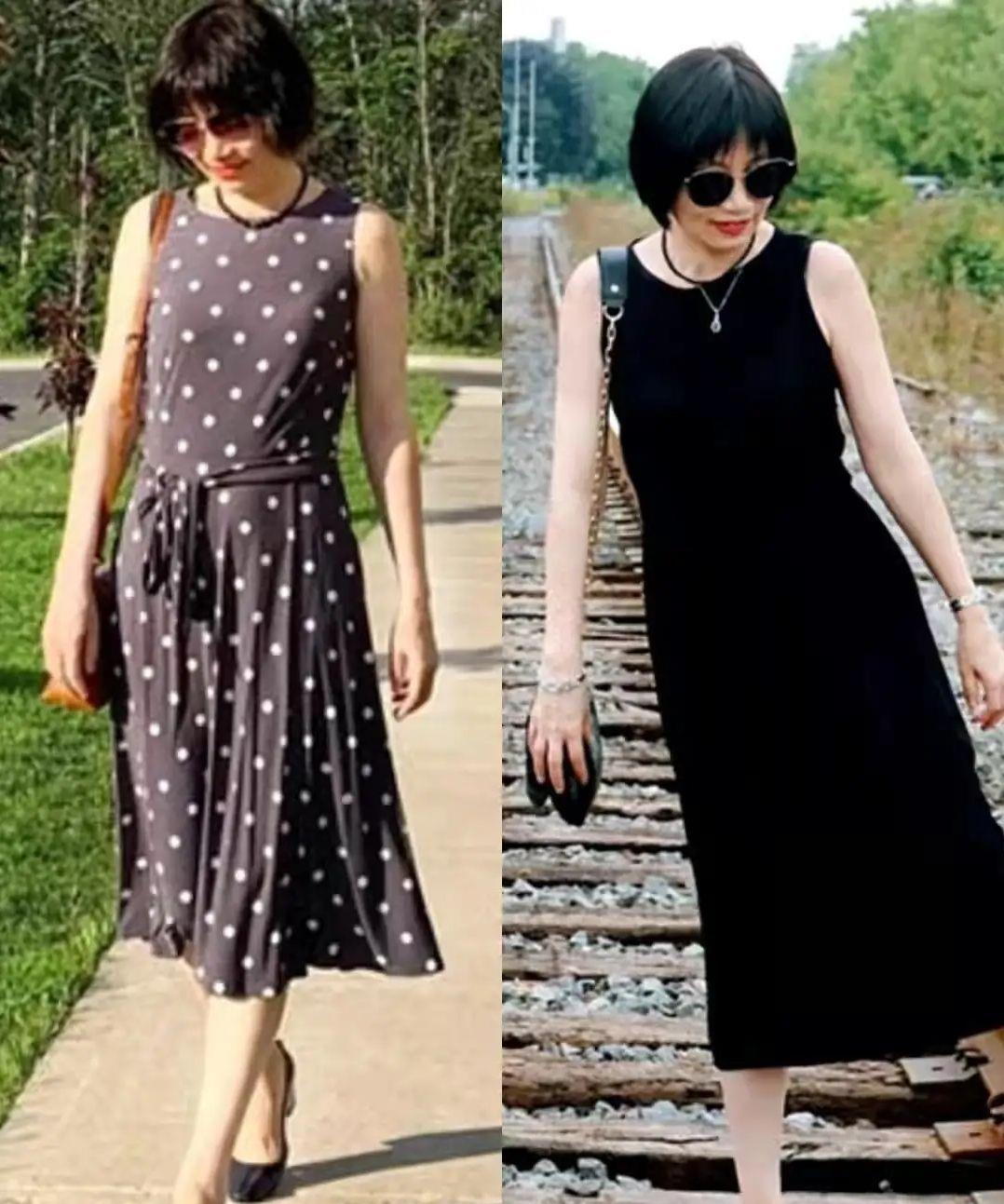 身材|60岁以上更要精心穿搭，学习这位博主的穿搭，年过半百活出少女感