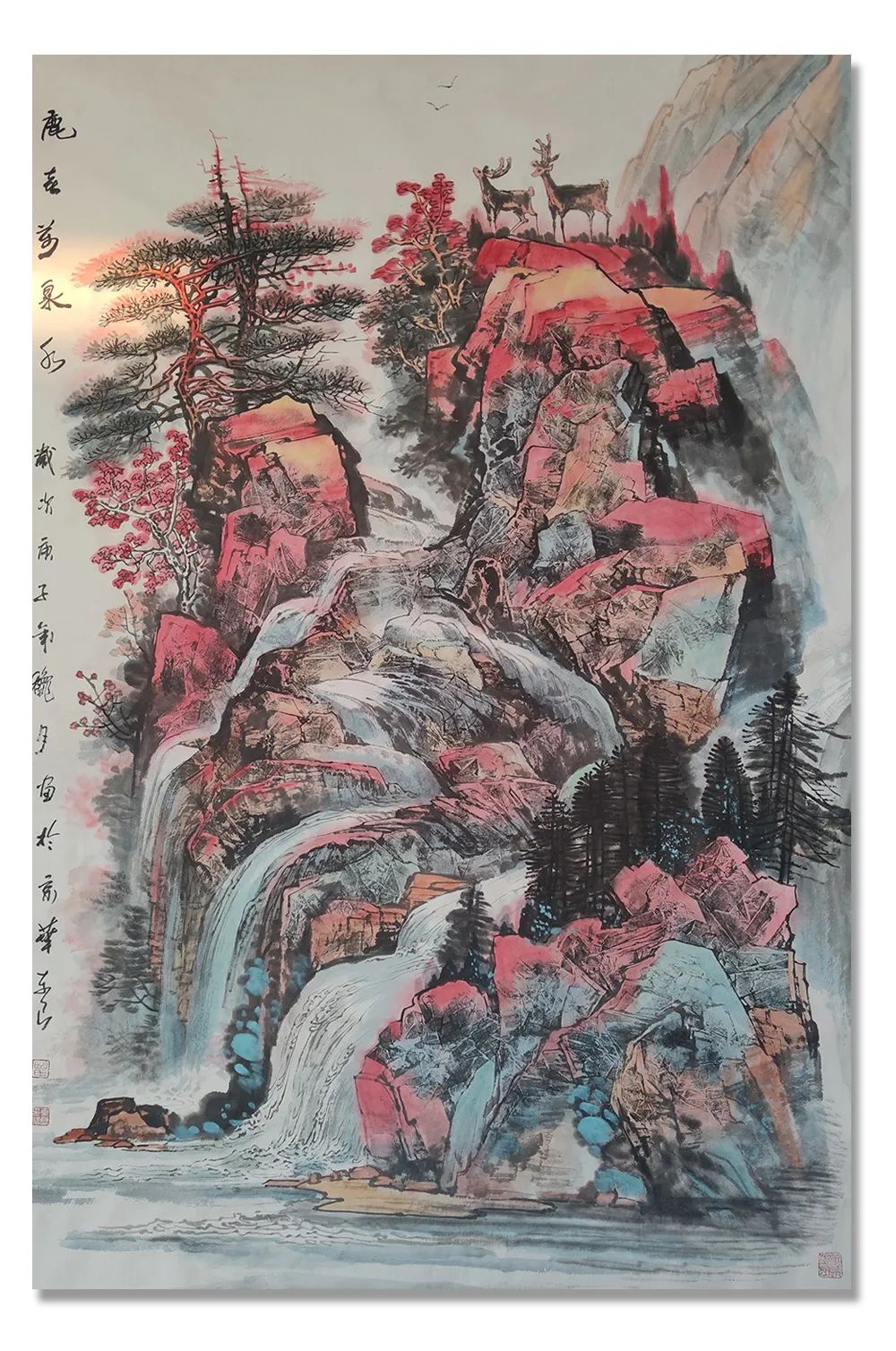 【作品鉴赏】曲东良画家作品曾经多次参加全国各地展览