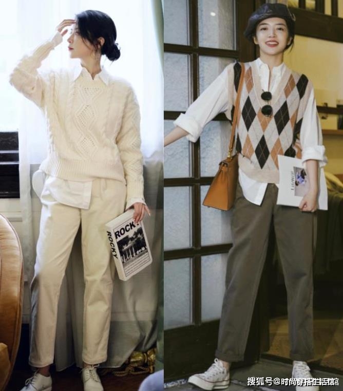 显得|立秋后天气说冷就冷，尽量少穿T恤配短裤吧！学学三木这样穿