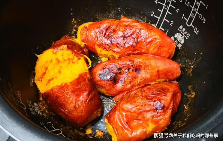电饭煲|在家烤红薯，不要烤炉烤箱，工具家家有，照样香甜软糯，个个流油