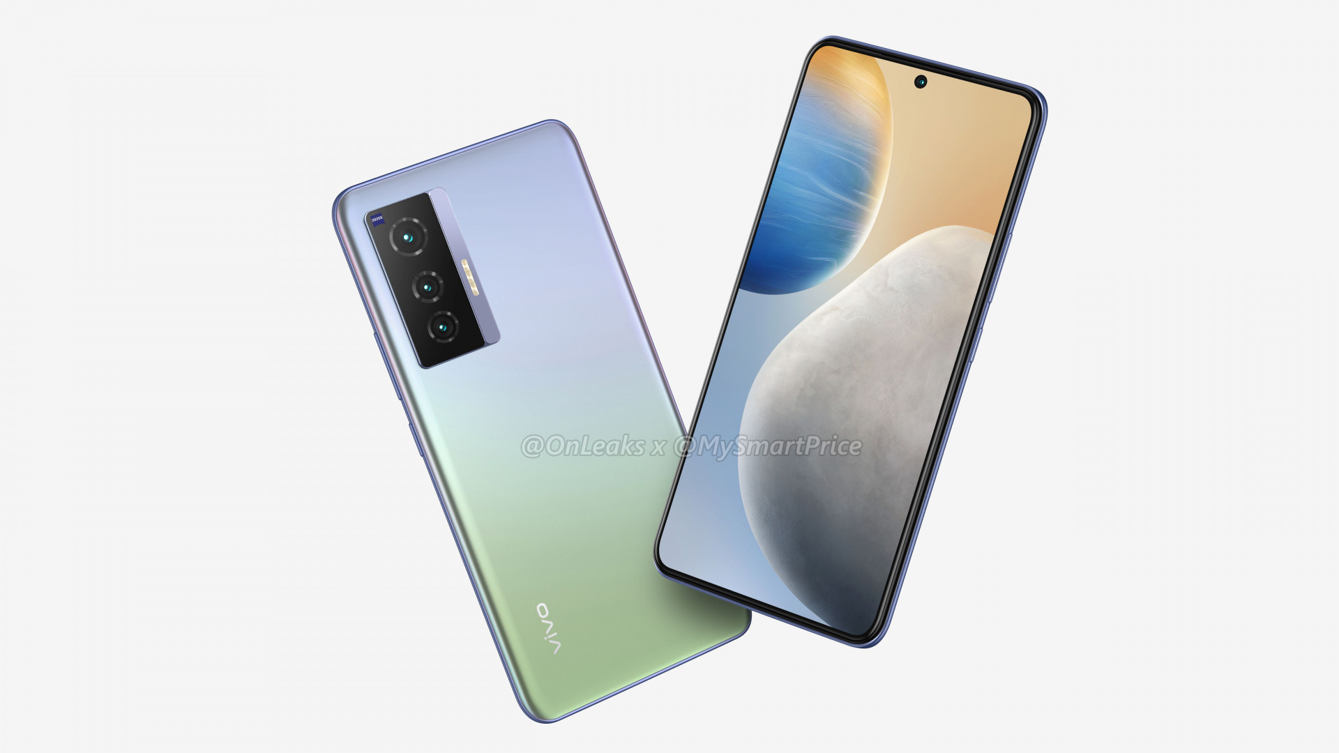 vivo|vivo X70 系列渲染图再曝光：蔡司加持，后摄模组布局变化
