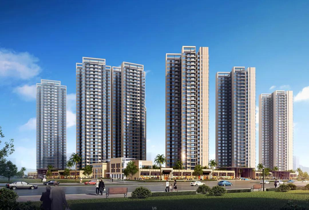 华润置地江门万象华府地处江门滨江新区——具有现代化气息,功能完善